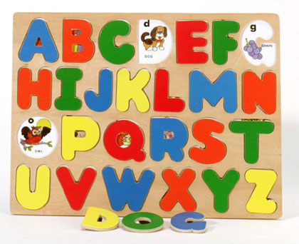 alphabet and number foam puzzle pieces