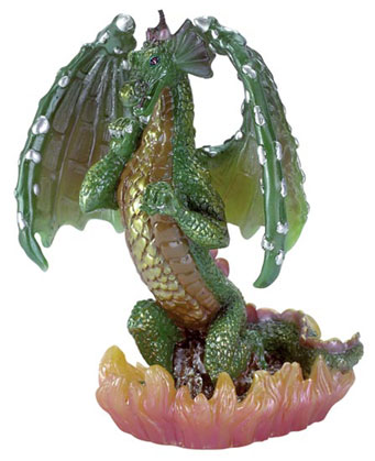 hard shell dragon candle