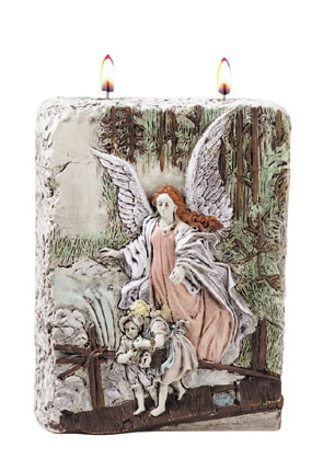 Gaurdian Angel dual wick candle
