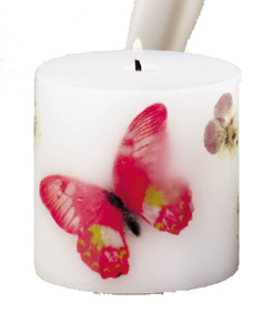 Freesia scented made with palm oil wax