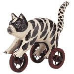wooden kittytoy tricycle
