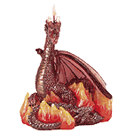 brightly colored dragon